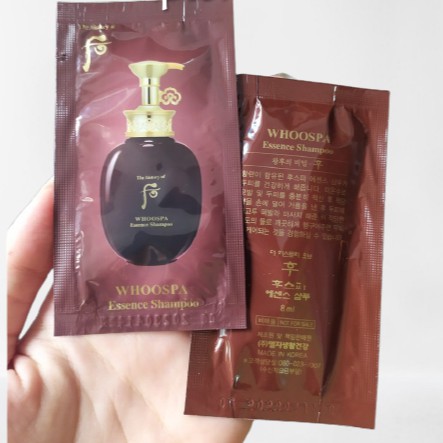 Gói Dầu gội đầu đông y Whoo Spa Essence Shampoo 8ml | BigBuy360 - bigbuy360.vn