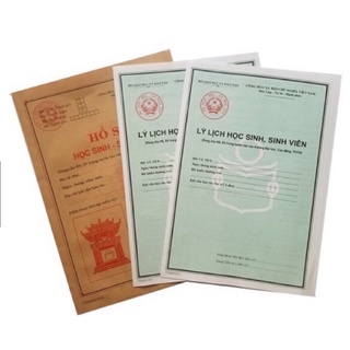 Combo 5 Hồ sơ học sinh sinh viên-Loại dày, đẹp