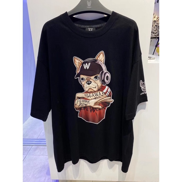 ÁO THUN LIFEWORK CHÓ ĐEO TAI PHONE