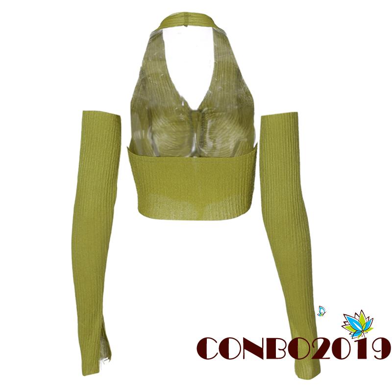 Hgm-áo Crop Top Hai Dây Dành Cho Nữ