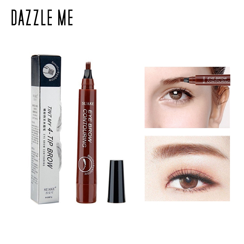 Bút Kẻ Mày Dazzle Me Chống Thấm Nước Đầu Chia 4 Nhánh 5g | BigBuy360 - bigbuy360.vn