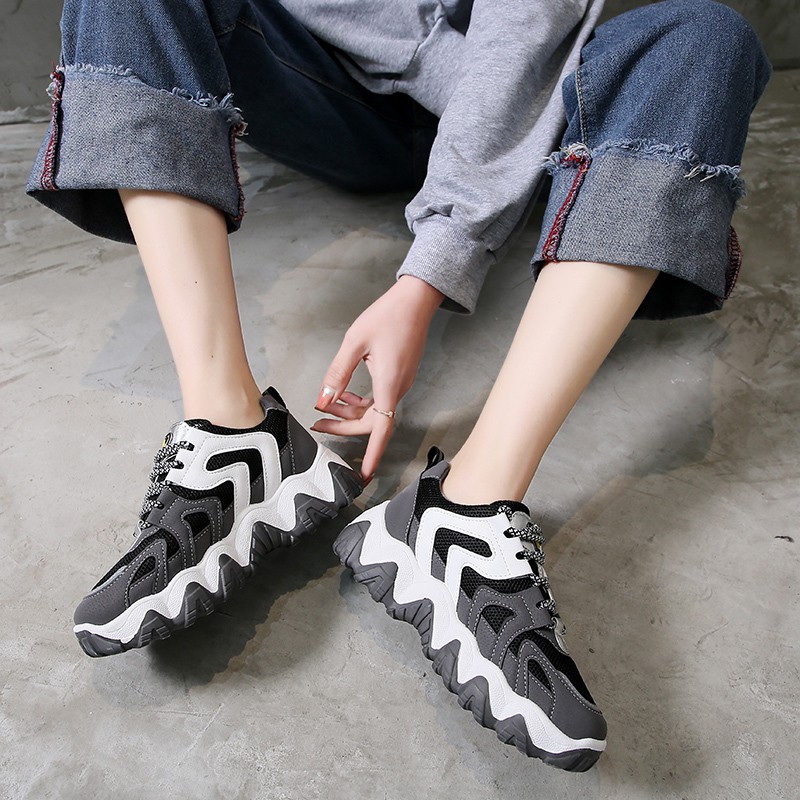 Giày Thể Thao Nữ Ulzzang Độn Đế Tăng Chiều Cao [ Full Box ]