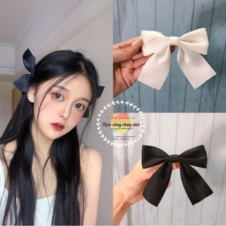 Nơ Kẹp Tóc Tiểu Thư 💋FREESHIP💋 Kẹp Nơ Cực Xinh Ulzzang Poem.1996