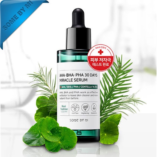 Tinh Chất Serum AHA BHA PHA 30days Miracle Serum Some By Mi Cho Da Dầu Mụn Chính Hãng