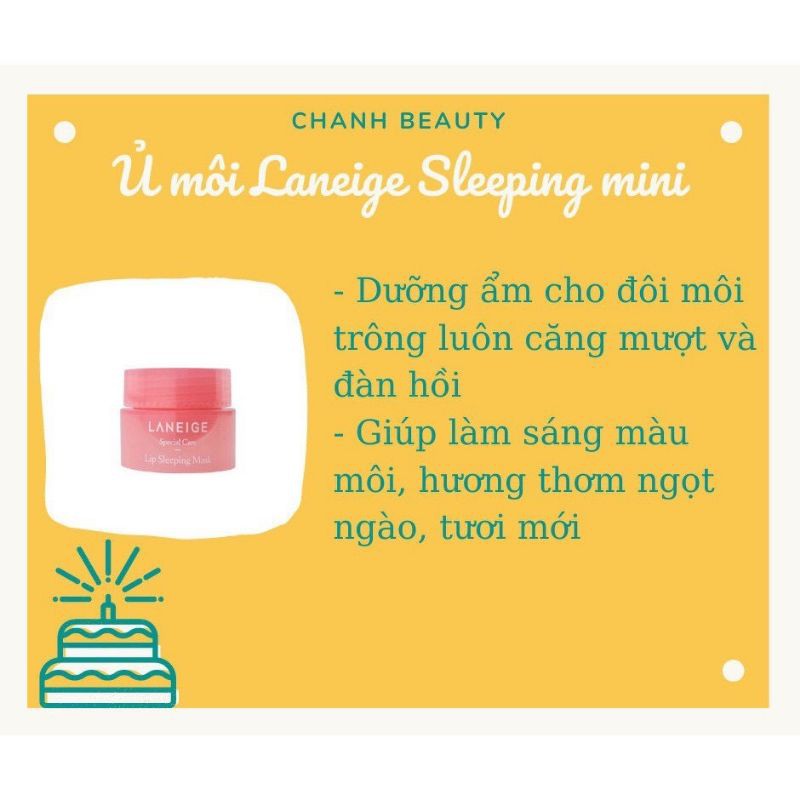 Mặt Nạ Ủ Môi Laneige Mini