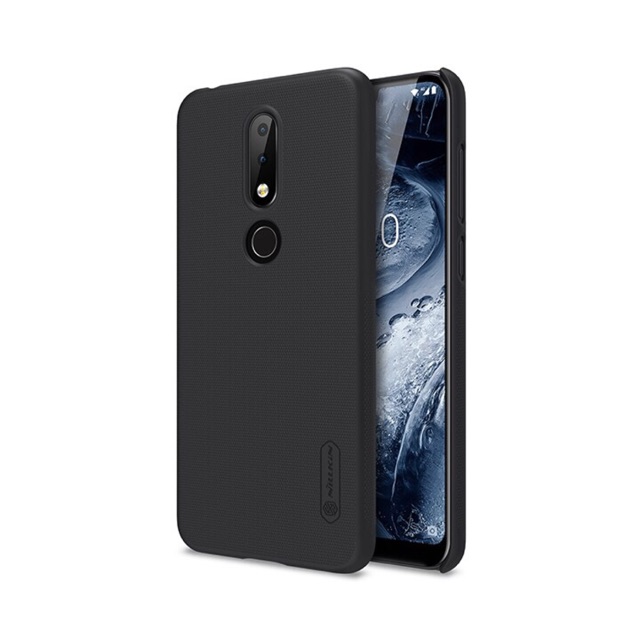 Ốp lưng Nillkin sần cho Nokia X6/ Nokia 6.1 Plus chính hãng ( Đen ) / MuaLeGiaRe