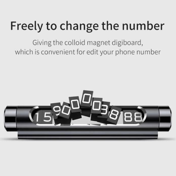 Bảng số điện thoại trên ô tô nhãn hiệu ACNUM - Thẻ ghi số điện thoại khi xe dừng đỗ, Bảng ghi số điện thoại trên ô tô | BigBuy360 - bigbuy360.vn