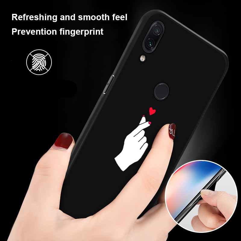 Ốp điện thoại TPU Silicone in nhiều họa tiết độc đáo cho Xiaomi Pocophone F1 Redmi Note 6 5 Pro Redmi Note 7