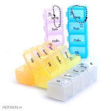 Dụng cụ phân liều thuốc 4 ngăn
