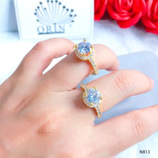 Nhẫn nữ đính đá cao cấp bền màu Orin N813