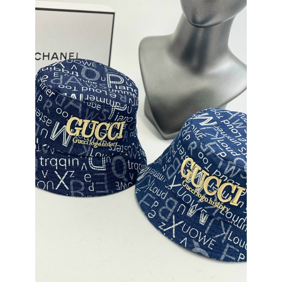 MŨ NÓN BUCKET GỈA JEAN TEM XUẤT DƯ - TXGS-N277
