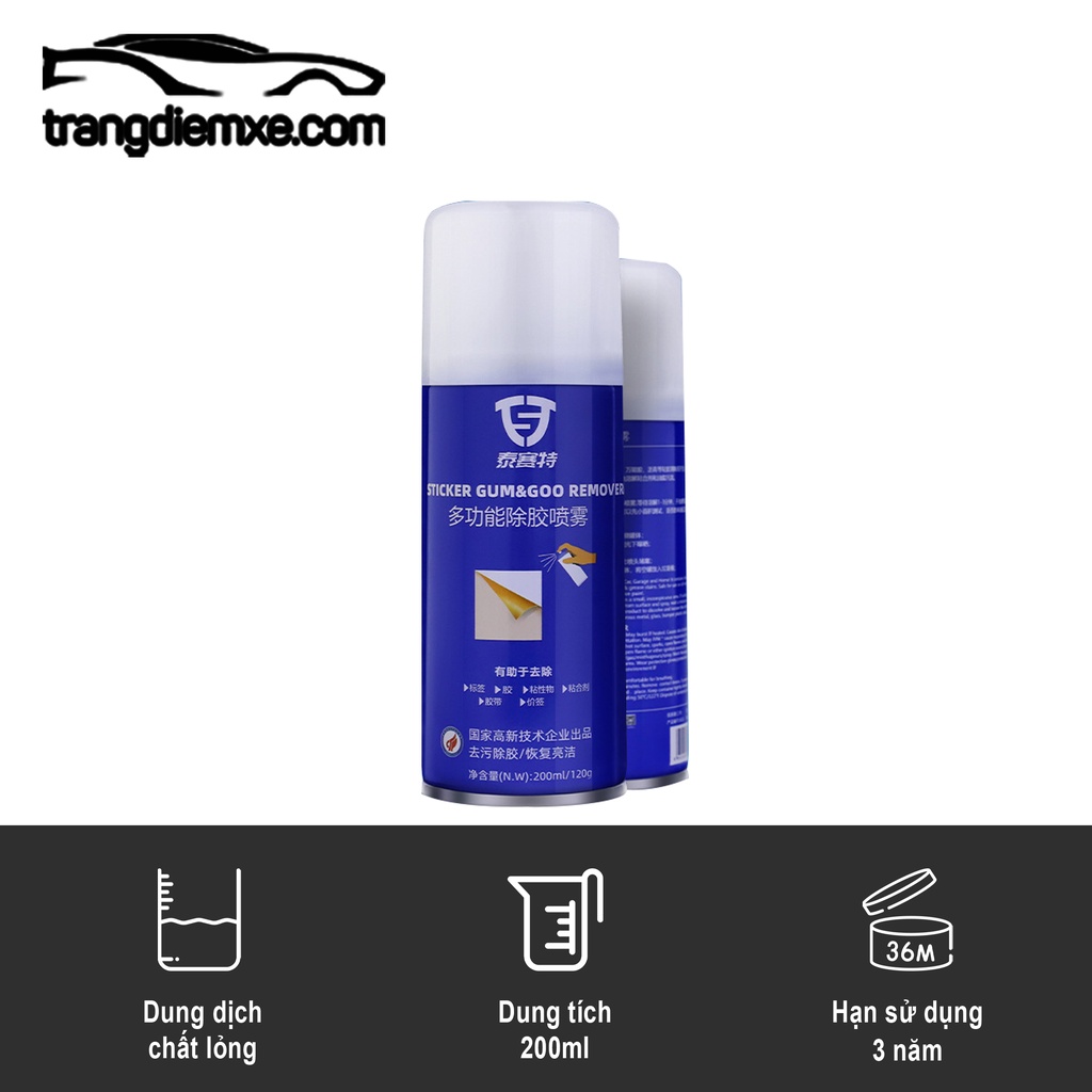 Dung Dịch Tẩy Keo Dán Tđx Cho Xe Ô Tô / 6