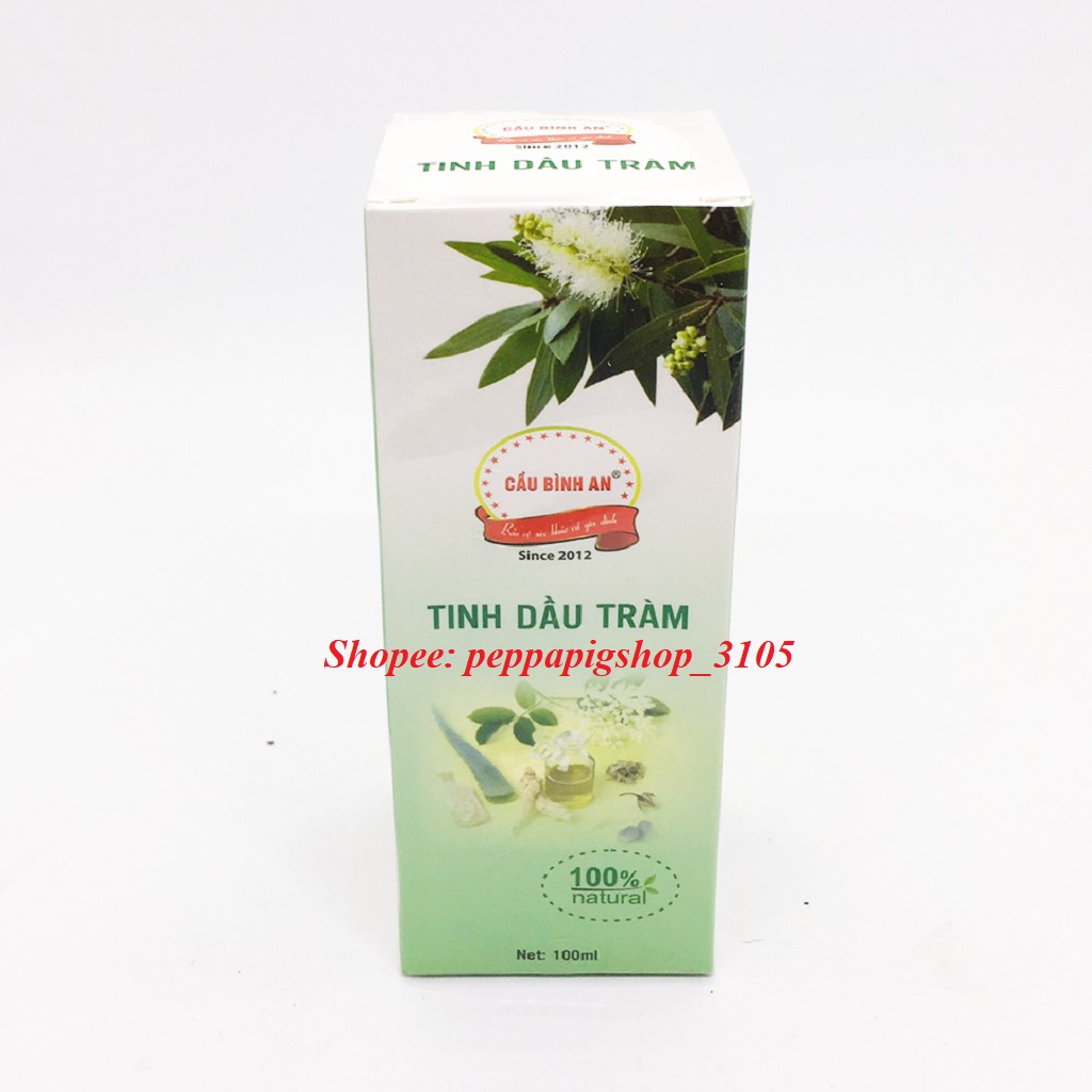 Tinh Dầu Tràm Cầu Bình An Dung Tích 100ML