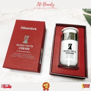 Kem phục hồi DESEMBRE Seven Pepta Cream 50g chống lão hóa xóa mờ nhăn thâm nám cấp ẩm dưỡng da trắng sáng