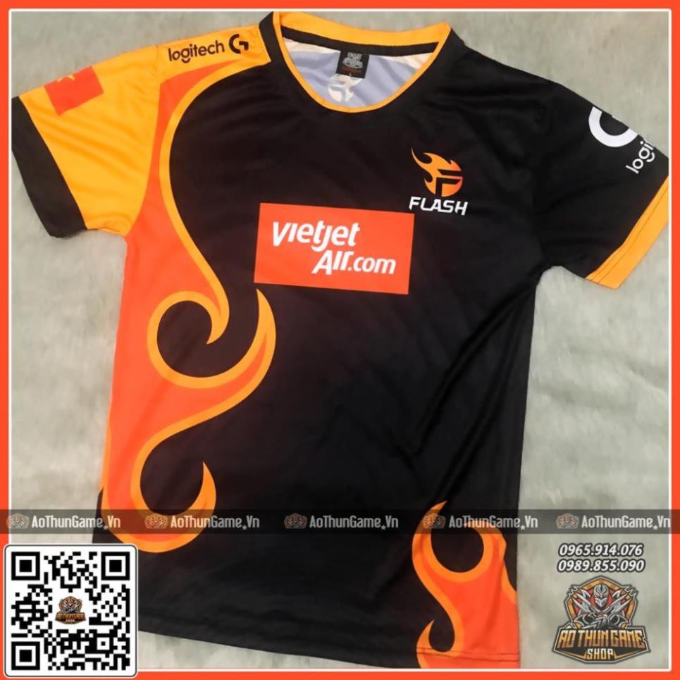 HOT - Áo thun đấu Team Flash Liên quân mobile mới nhất gia tốt
