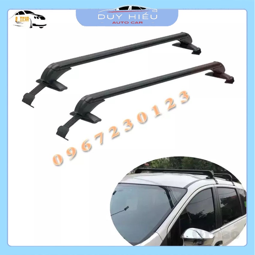 Giá nóc xe 7 chỗ MISUBISHI XPANDER thanh ngang chở hàng chất liệu hợp kim cứng nặng 4kg