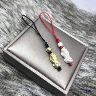 TỲ HƯU BẠC làm móc treo đt, khóa🔑🔑🔑