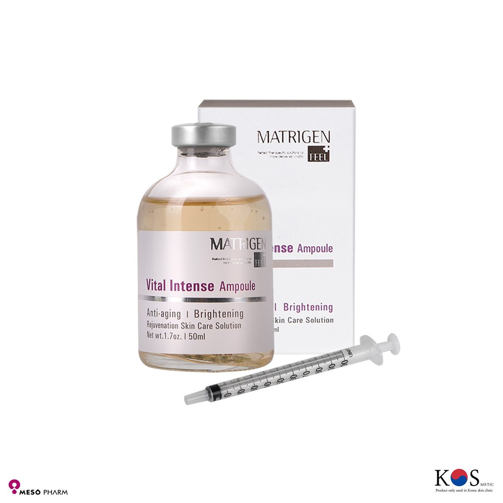 <Sự kiện tháng 11 ngay bây giờ> MATRIGEN VITAL INTENSE AMPOULE 50ml (Chăm sóc da, bản chất, sức khỏe, huyết thanh, sắc đẹp, chất chăm sóc da, chăm sóc da huyết thanh, chất đẹp, Mỹ phẩm chức năng làm trắng / sáng da chống lão hóa)