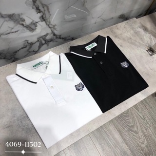 Áo Polo nam thêu hình hổ đơn giản cực sang - Áo thun nam cổ bẻ