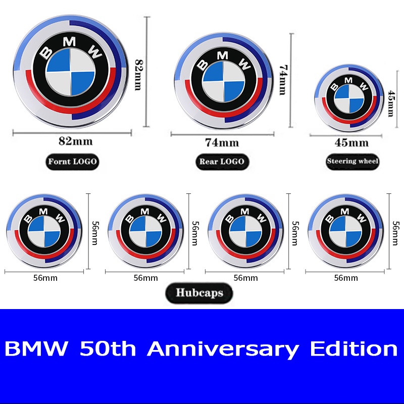 Logo Trang Trí Ngoại Thất Xe Hơi BMW X1 X3 X4 X5 X6 3 5 6 7 Series GT E90 F30 F10 G20 G30