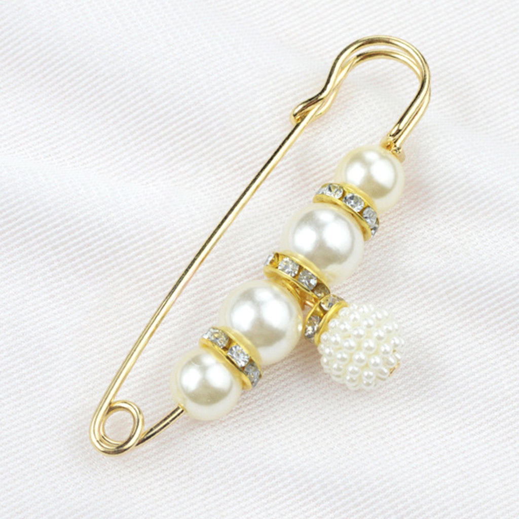 {Soltweter} Ghim Cài Áo An Toàn Làm Việc Ngăn Ngừa Tiếp Xúc Quyến Rũ Đính Ngọc Trai Giả Quyến Rũ An Toàn Cho