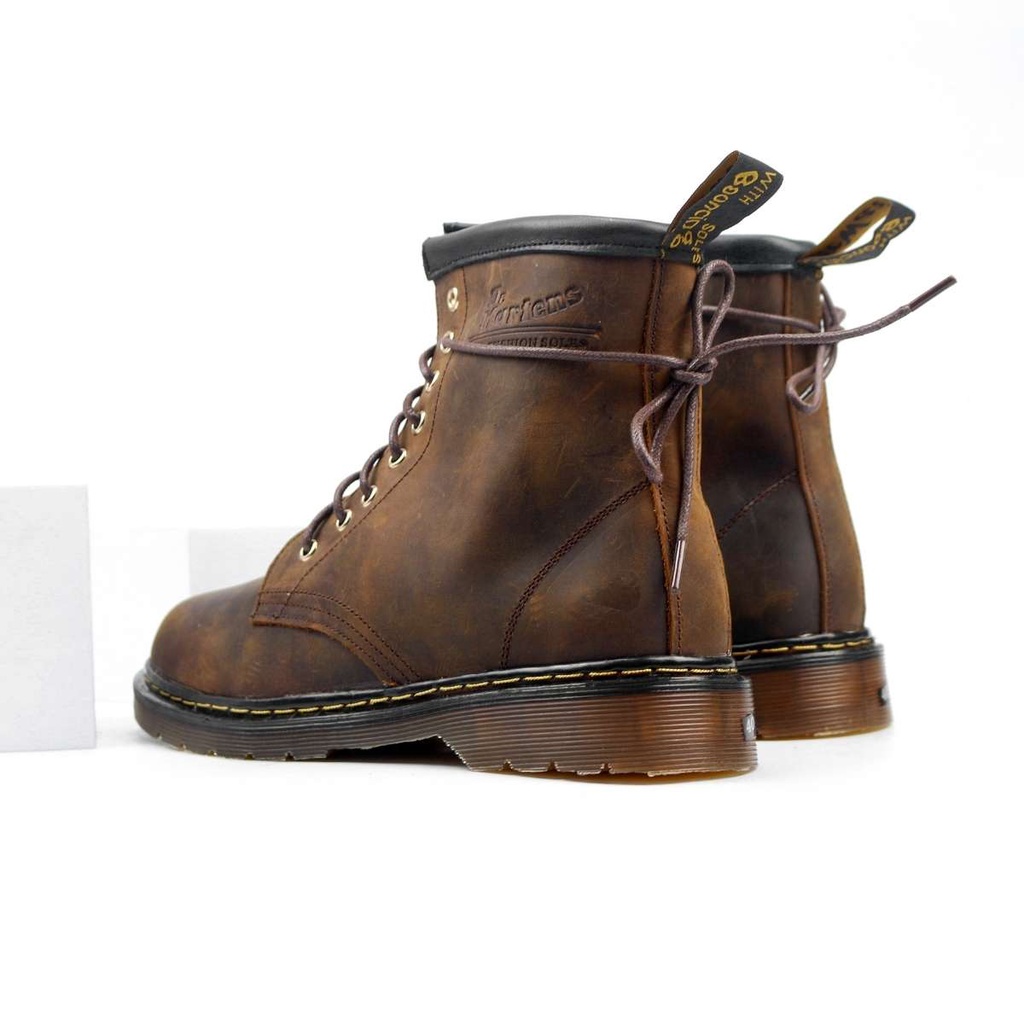 Giày Boots Dr.1460 Crazy Horse (Da Sáp ngựa) Lucas Shoes bảo hành 1 năm | WebRaoVat - webraovat.net.vn