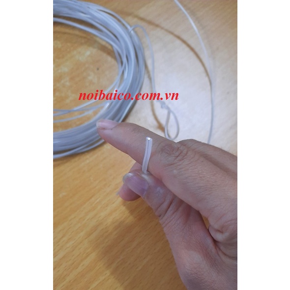 Dây buộc lõi thép vỏ nhựa PE. Đường kính 0.75mm phủ bì 2.0mm