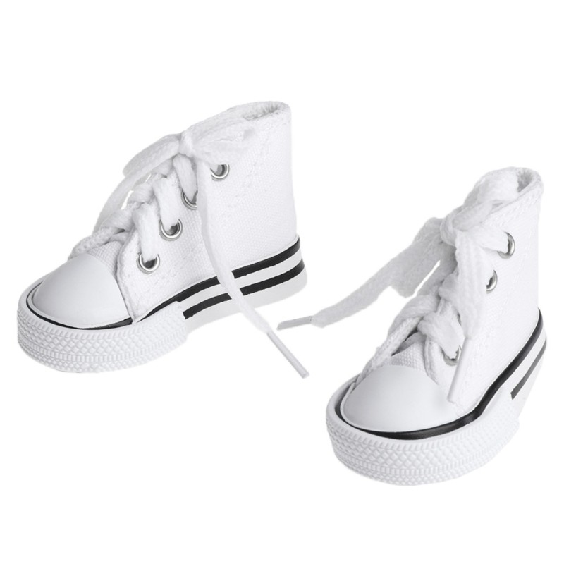 Giày thể thao canvas mini ấm áp thời trang cho búp bê