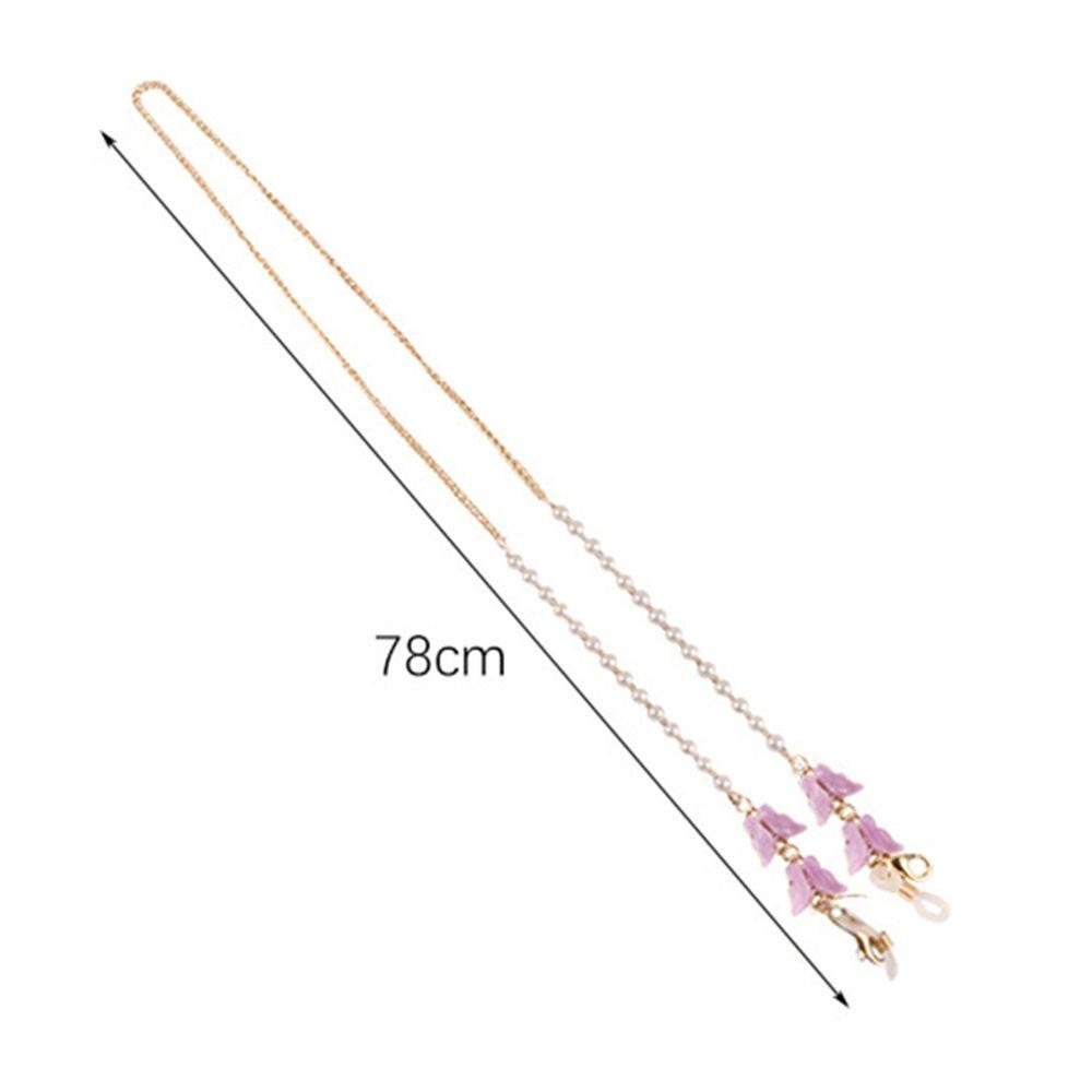 Dây Giữ Mắt Kính Bằng Acrylic Hình Bướm