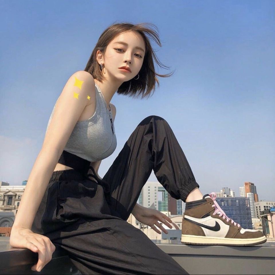 Giày Thể Thao Aj1 Cổ Thấp Thời Trang Nam Nữ