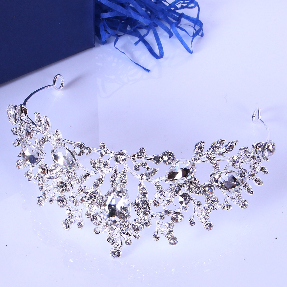 Vương Miện Công Chúa Bằng Hợp Kim Đính Đá Sang Trọng Cao Cấp Cho Bé