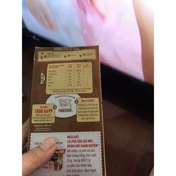 cafe sữa  đá hộp 10gói 24g | BigBuy360 - bigbuy360.vn