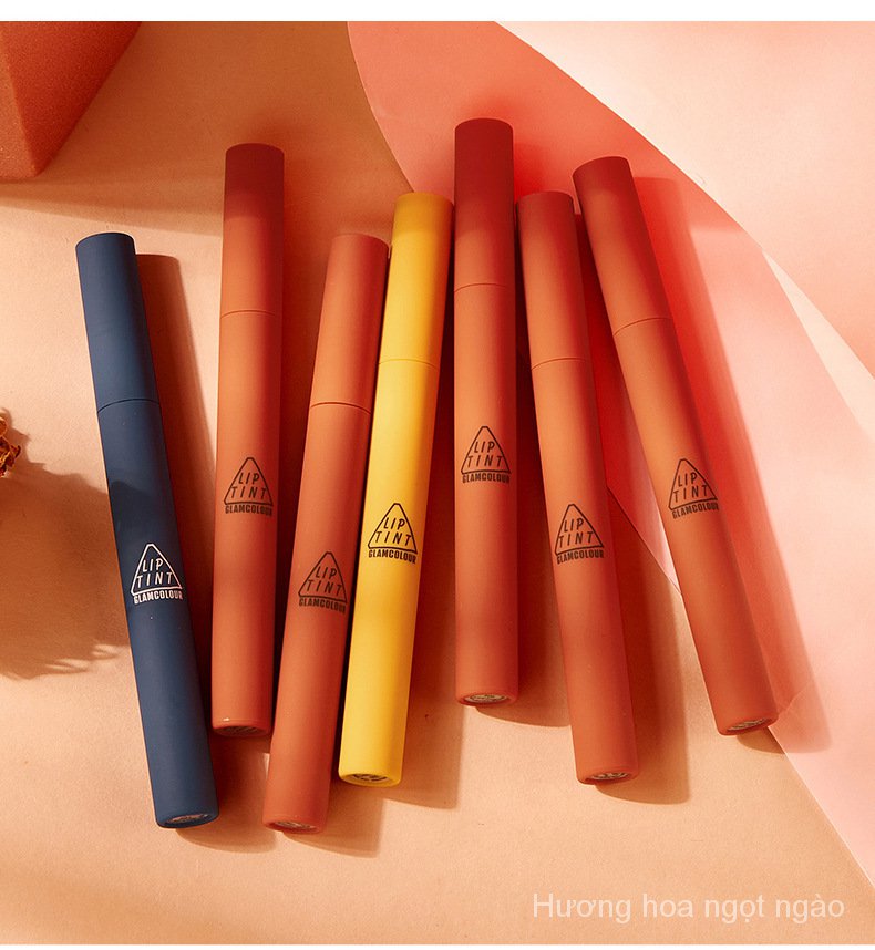 GlamColour Son kem lì Velvet matte air lip glaze, son tiktok 7 màu son bóng. | BigBuy360 - bigbuy360.vn