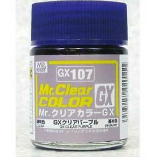 Sơn mr hobby gx107 clear purple