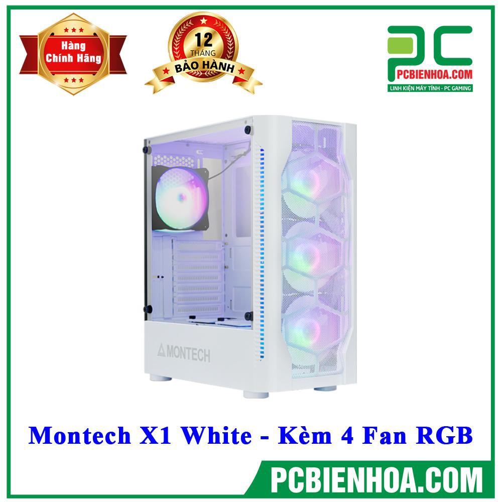 CASE MONTECH X1 - KÈM 4 FAN RGB | WebRaoVat - webraovat.net.vn