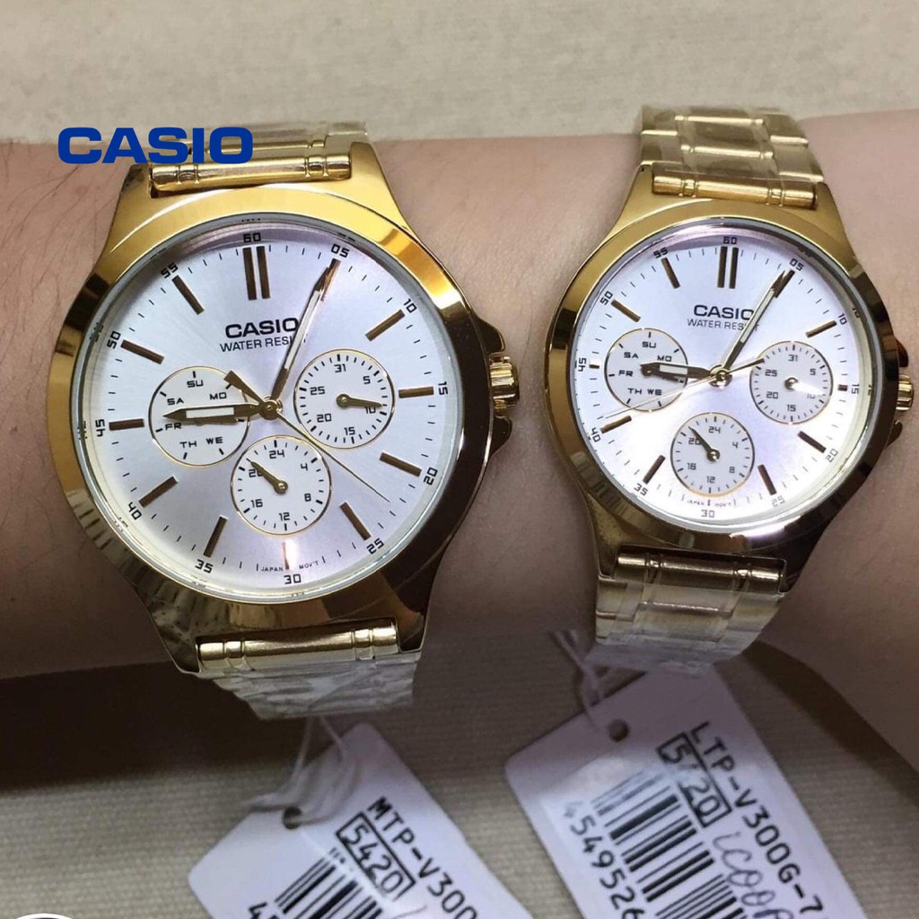 Đồng hồ nam CASIO MTP-V300G-7AUDF  chính hãng - Bảo hành 1 năm, Thay pin miễn phí