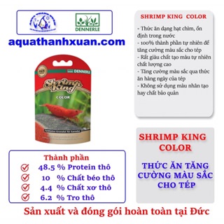 Thức ăn tép Shimp King  Color