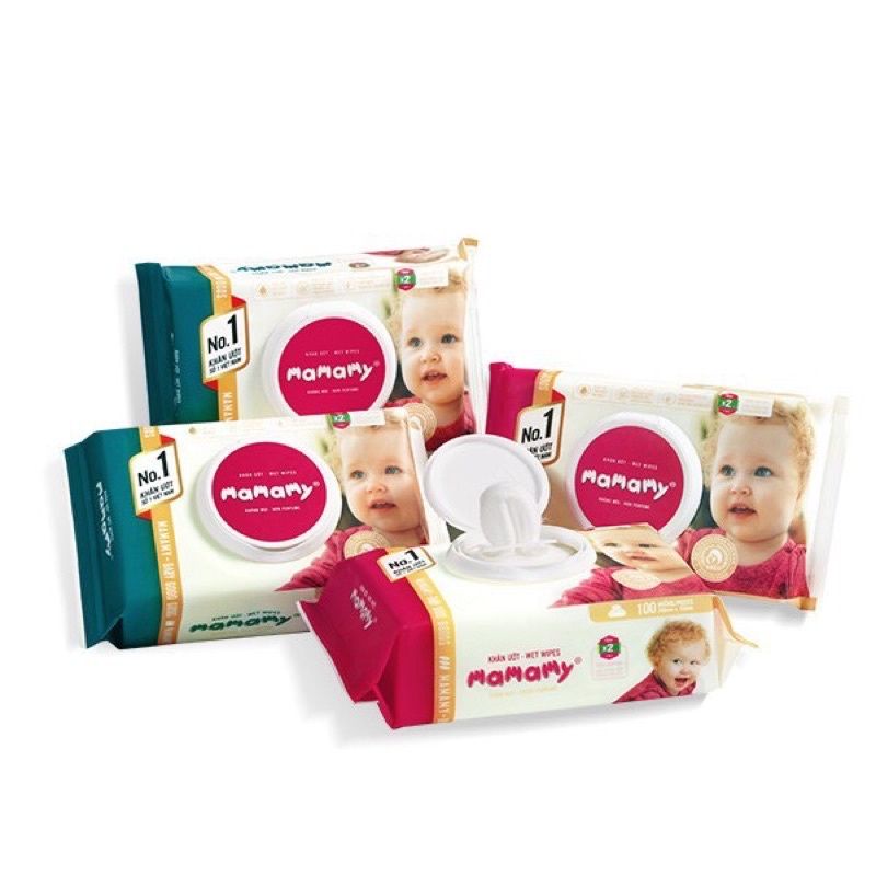 Khăn ướt Mamamy 80 miếng(vui lòng mua 2)
