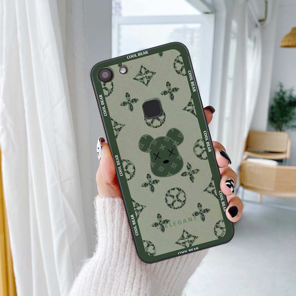 Ốp lưng điện thoại Vivo V7 / V7 Plus / V7+ fendy, búp bơ rì, kaws thời trang, vỏ ốp thời trang rẻ đẹp