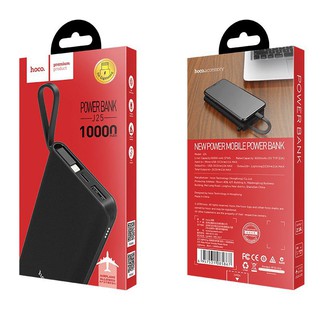 Pin sạc dự phòng Hoco J25 kèm dây cáp 10000mah