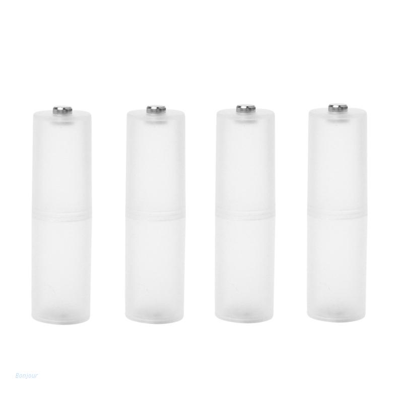 Set 4 hộp chuyển đổi pin AAA sang AA kích thước nhỏ gọn tiện dụng