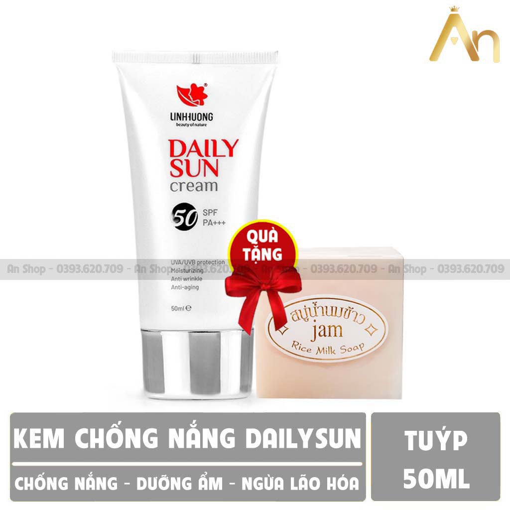 Kem Chống Nắng Daily Sun Cream Linh Hương MẪU MỚI