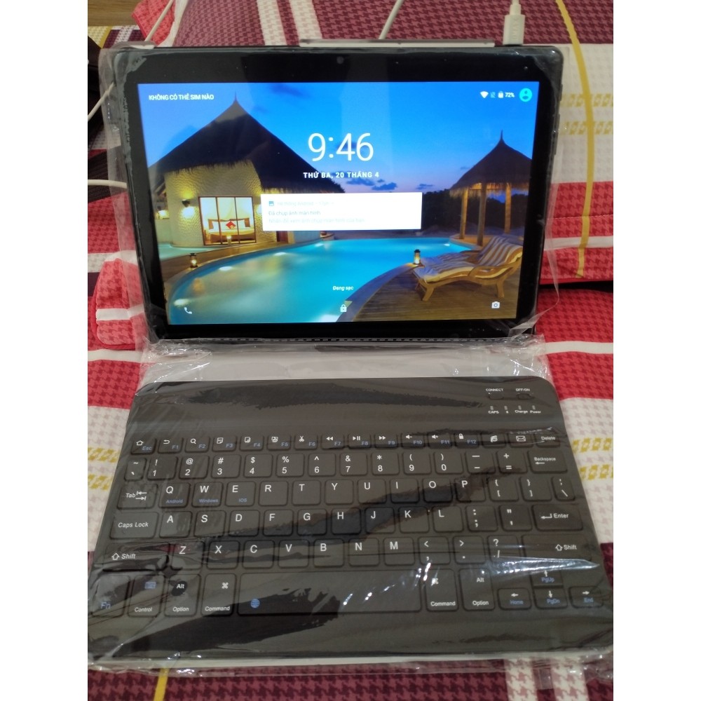 Máy tính bảng Galaxy tab As88 plus Ram 8G kiêm laptop