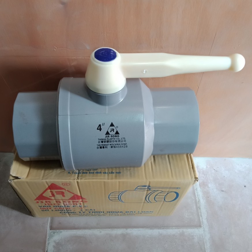 VAN  NƯỚC NHỰA PVC  PHI 110  4"