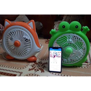 Quạt để bàn mini, quạt hình thú