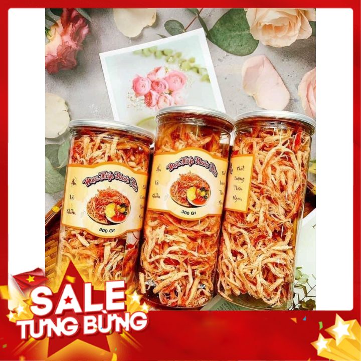 Mực Khô Hấp Nước Cốt Dừa Xé Sợi 300G Loại 1 Cay, Ngon, Ngọt Hạn Sử Dụng 6 Tháng | BigBuy360 - bigbuy360.vn
