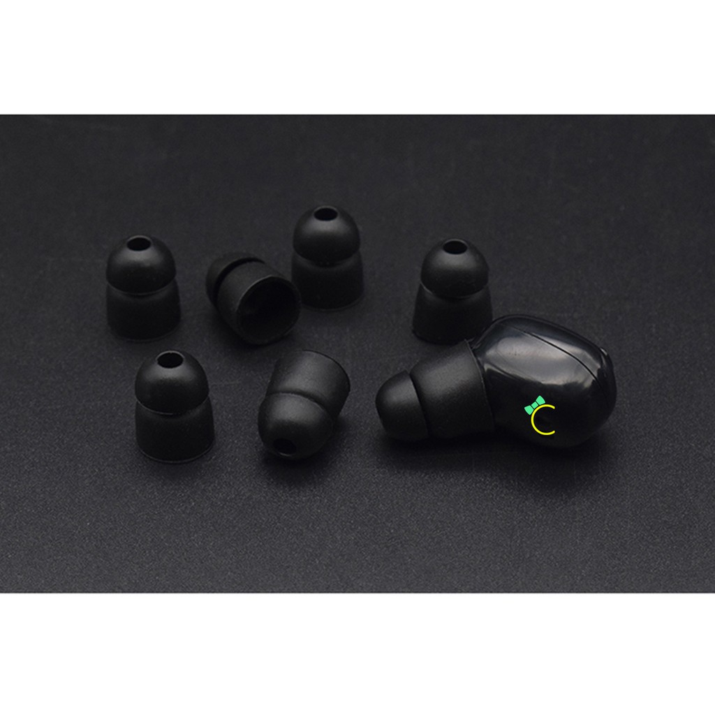 Nút silicone bịt tai nghe in-ear kích thước đầu nhét 7mm siêu nhỏ êm tai chống rớt chống đau lỗ tai - CMPK115 - Cami