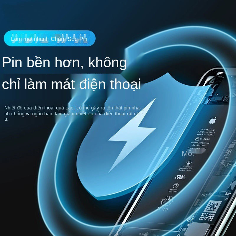 Điện thoại di động tản nhiệt làm mát tạo tác trò chơi xử lý câm Apple Android phổ thông