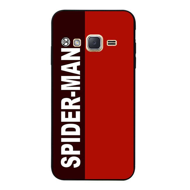 Samsung Galaxy A3 A5 A7 A8 J1 Ace J2 J3 J5 J7 2015 2016 SPIDER Spiderman Soft Silicon Black TPU Case