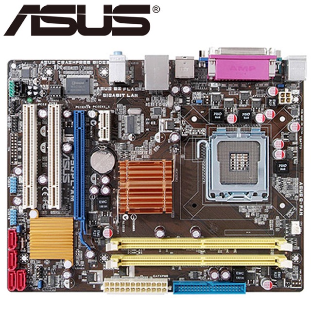 Asus P5QPL-AM G41 dr2 chính hãng nguyên Zi